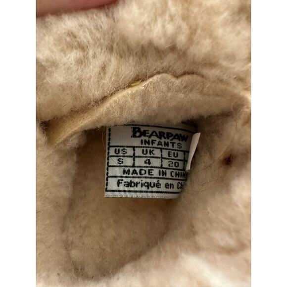 0-6M Bearpaw baby suede wool lined booties - Picture 6 of 6